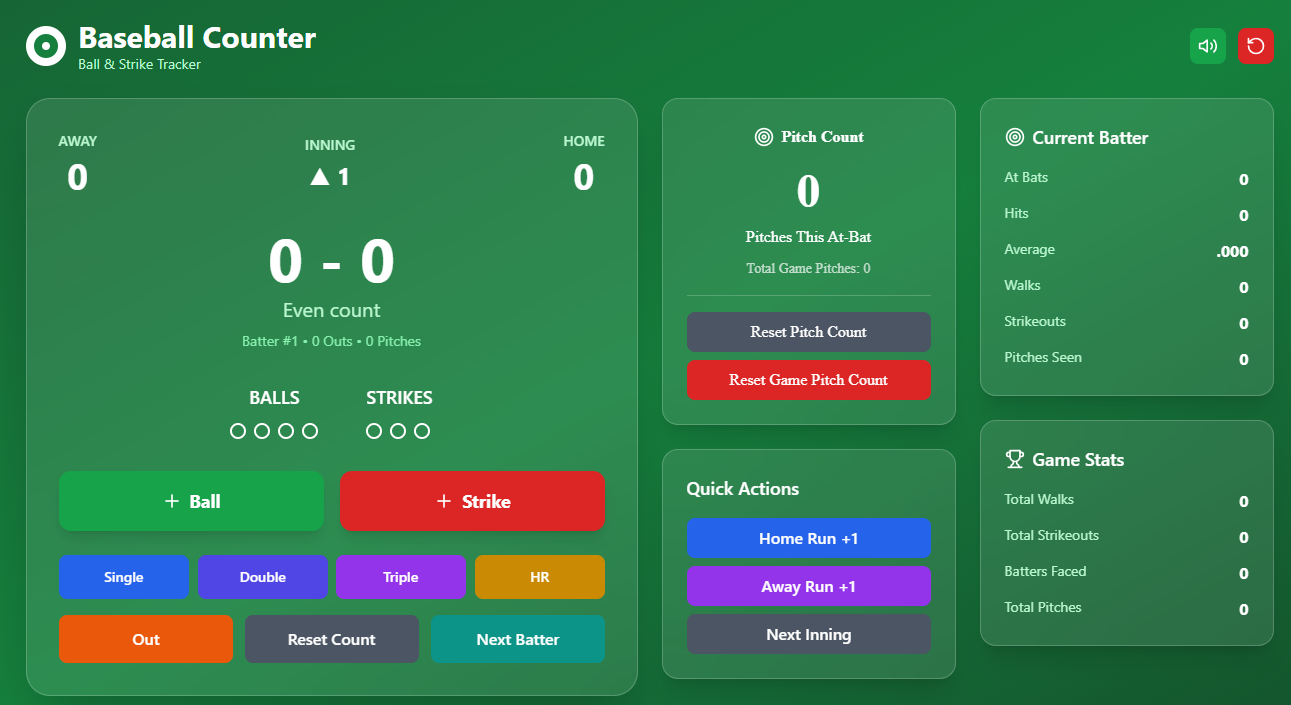Baseball App
